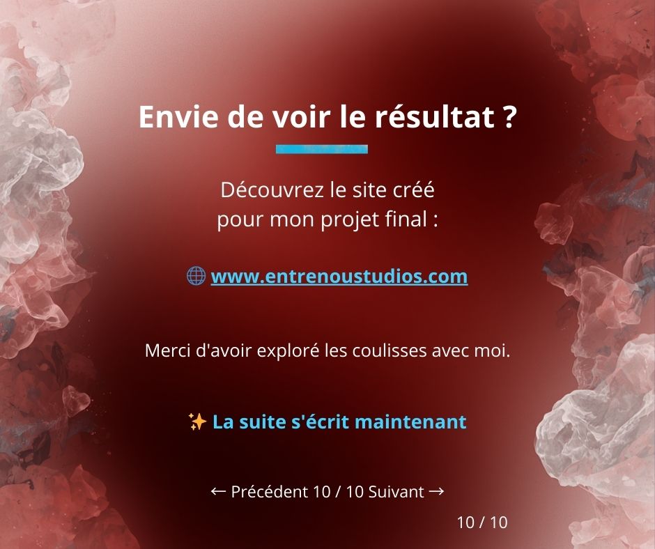 envie de voir le résultat final