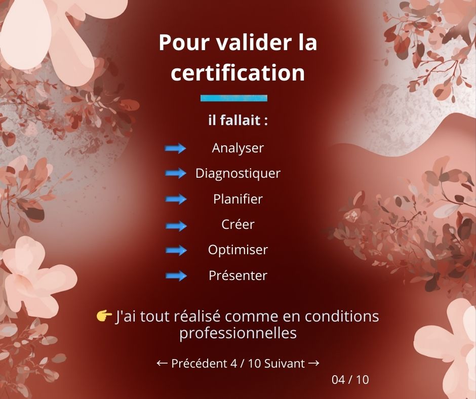 Valider la certification