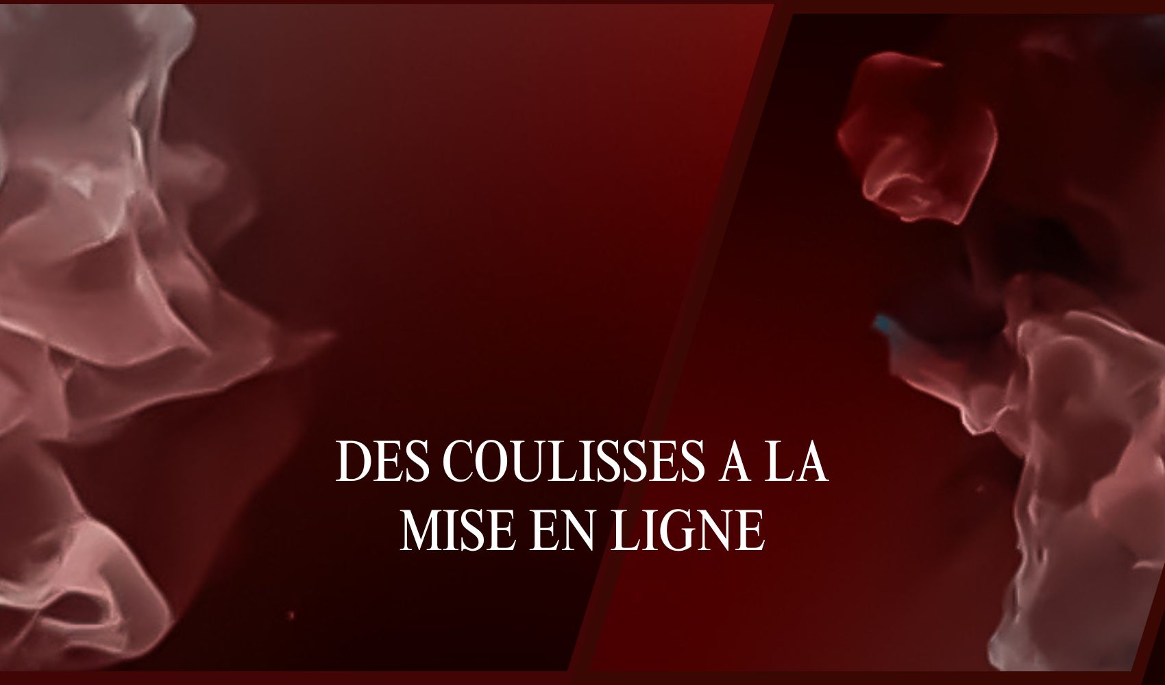 Des coulisses à la mise en ligne